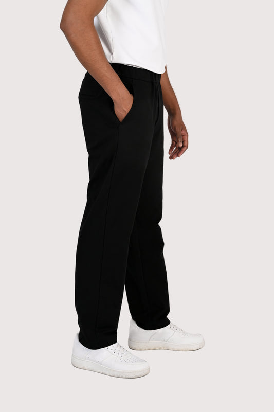 Black Como Straight Fit Pant, como straight fit pant, side view